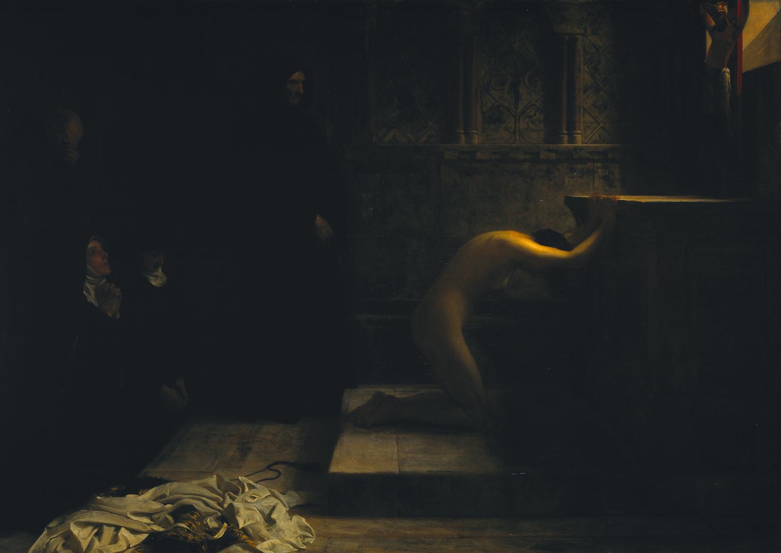 St. Elizabeth of Hungary's Great Act of Renunciation by Philip Hermogenes Calderon