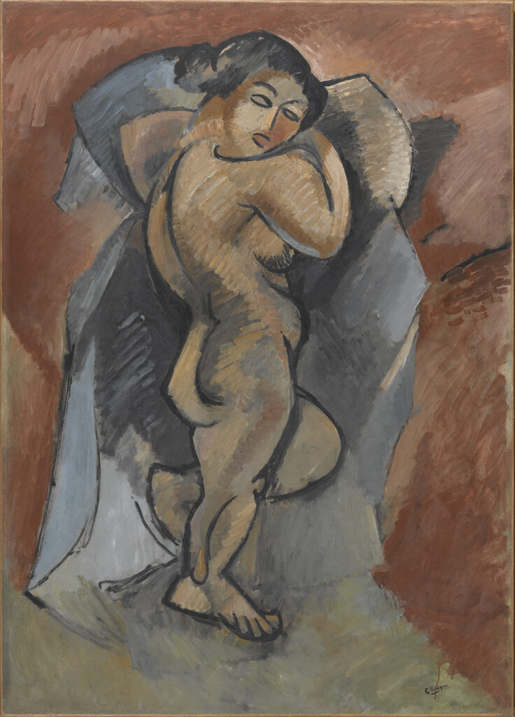 Georges Braque, Grand Nu (Large Nude), 1907-1908