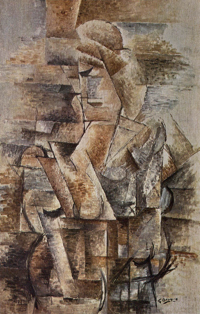 Georges Braque, Female Figure (Torso), 1910